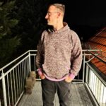 Oversized Hoodie Weites Winter Meer Herren – Bild 9