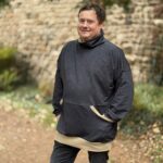 Oversized Hoodie Weites Winter Meer Herren – Bild 8