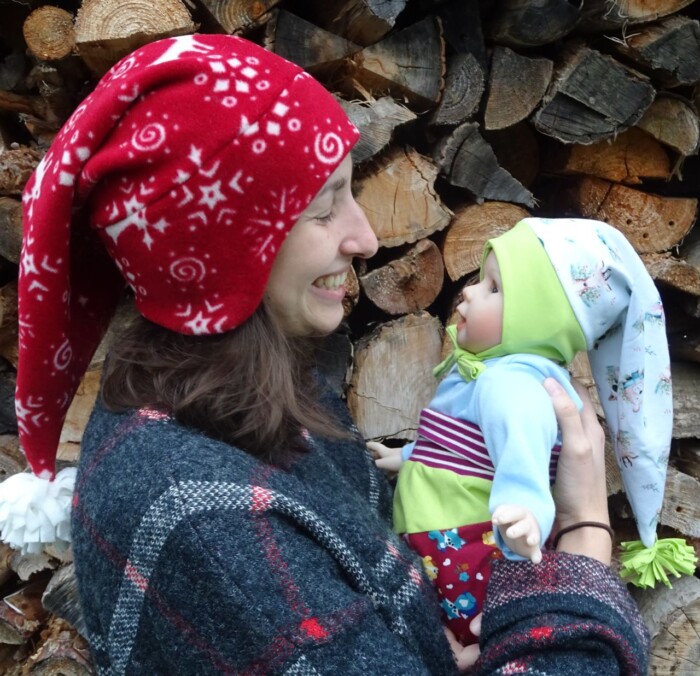 DSC06268 E-Book Mütze Zipfelmütze Bommelmütze nähen – Bild 1