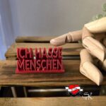 3D Druck Datei "Ich hasse Menschen" – Bild 4
