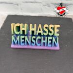 3D Druck Datei "Ich hasse Menschen" – Bild 3