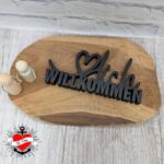 *Herzlich Willkommen* 3D Druck-, Laser und Plotterdatei in verschiedenen Varianten – Bild 6