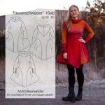 "Hexenschwester" Kleid Gr. 32 - 50