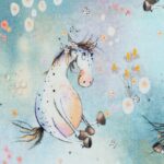 Jersey "Nils" - Einhorn auf Wiese - Swafing – Bild 2