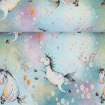 Jersey "Nils" - Einhorn auf Wiese - Swafing