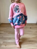 Schnittmuster und Nähanleitung Sweater Pullover Hoodie Skylar für Mädchen Größe 74-176 – Bild 2
