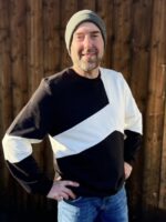 Schnittmuster und Nähanleitung Sweater Pullover Hoodie Skylar für Herren Größe 42-60 – Bild 3