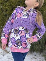Schnittmuster und Nähanleitung Sweater Pullover Hoodie Skylar für Mädchen Größe 74-176 – Bild 4