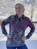 Schnittmuster und Nähanleitung Sweater Pullover Hoodie Skylar für Damen Größe 32-48 – Bild 2