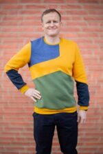 Schnittmuster und Nähanleitung Sweater Pullover Hoodie Skylar für Herren Größe 42-60 – Bild 7