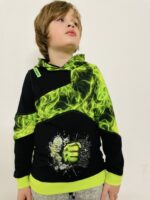 Schnittmuster und Nähanleitung Sweater Hoodie Pullover Skylar für Jungen Größe 74-176 – Bild 7