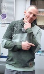 Schnittmuster und Nähanleitung Sweater Pullover Hoodie Skylar für Herren Größe 42-60 – Bild 10