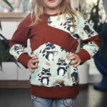 Schnittmuster und Nähanleitung Sweater Pullover Hoodie Skylar für Mädchen Größe 74-176 – Bild 18
