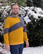 Schnittmuster und Nähanleitung Sweater Pullover Hoodie Skylar für Herren Größe 42-60 – Bild 14