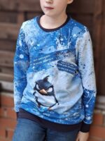 Schnittmuster und Nähanleitung Sweater Hoodie Pullover Skylar für Jungen Größe 74-176 – Bild 19