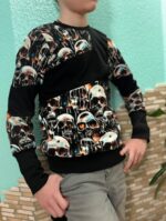 Schnittmuster und Nähanleitung Sweater Hoodie Pullover Skylar für Jungen Größe 74-176 – Bild 21