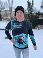 Schnittmuster und Nähanleitung Sweater Pullover Hoodie Skylar für Herren Größe 42-60 – Bild 2