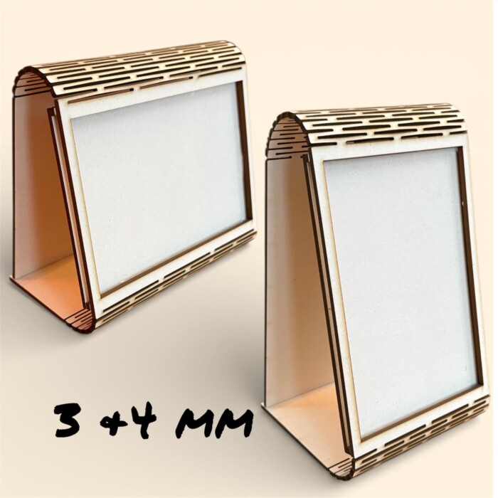Rahmen Vorschau *3& 4 mm Bilderrahmen 10x15 * Laserdatei – Bild 1