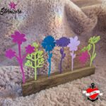 *Steckblumen* 3D Druck-, Laser- und Plotterdatei – Bild 4